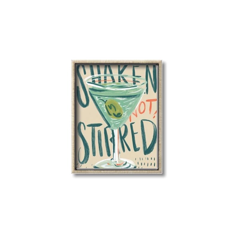 Picture of Shaken Not Stirred _GroupedProduct_Rectangle_Portrait_Canvas_Framed_