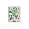 Picture of Shaken Not Stirred _GroupedProduct_Rectangle_Portrait_Canvas_Framed_