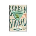 Picture of Shaken Not Stirred _GroupedProduct_Rectangle_Portrait_Canvas_Framed_