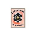 Picture of Everything or Nothing _GroupedProduct_Rectangle_Portrait_Canvas_Framed_