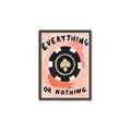 Picture of Everything or Nothing _GroupedProduct_Rectangle_Portrait_Canvas_Framed_