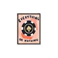 Picture of Everything or Nothing _GroupedProduct_Rectangle_Portrait_Canvas_Framed_