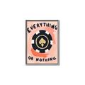 Picture of Everything or Nothing _GroupedProduct_Rectangle_Portrait_Canvas_Framed_