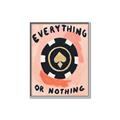 Picture of Everything or Nothing _GroupedProduct_Rectangle_Portrait_Canvas_Framed_