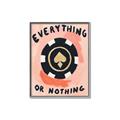 Picture of Everything or Nothing _GroupedProduct_Rectangle_Portrait_Canvas_Framed_