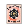 Picture of Everything or Nothing _GroupedProduct_Rectangle_Portrait_Canvas_Framed_
