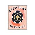 Picture of Everything or Nothing _GroupedProduct_Rectangle_Portrait_Canvas_Framed_
