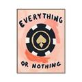 Picture of Everything or Nothing _GroupedProduct_Rectangle_Portrait_Canvas_Framed_