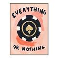 Picture of Everything or Nothing _GroupedProduct_Rectangle_Portrait_Canvas_Framed_