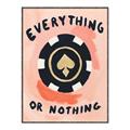 Picture of Everything or Nothing _GroupedProduct_Rectangle_Portrait_Canvas_Framed_