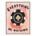 Picture of Everything or Nothing _GroupedProduct_Rectangle_Portrait_Canvas_Framed_
