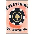 Picture of Everything or Nothing _GroupedProduct_Rectangle_Portrait_Canvas_Framed_