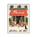 Picture of Salon de Thé _GroupedProduct_Rectangle_Portrait_Canvas_Framed_