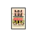 Picture of French Café _GroupedProduct_Rectangle_Portrait_Canvas_Framed_