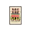 Picture of French Café _GroupedProduct_Rectangle_Portrait_Canvas_Framed_