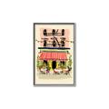 Picture of French Café _GroupedProduct_Rectangle_Portrait_Canvas_Framed_
