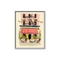 Picture of French Café _GroupedProduct_Rectangle_Portrait_Canvas_Framed_