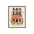 Picture of French Café _GroupedProduct_Rectangle_Portrait_Canvas_Framed_