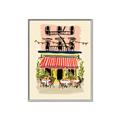 Picture of French Café _GroupedProduct_Rectangle_Portrait_Canvas_Framed_