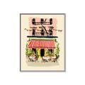 Picture of French Café _GroupedProduct_Rectangle_Portrait_Canvas_Framed_