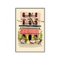 Picture of French Café _GroupedProduct_Rectangle_Portrait_Canvas_Framed_