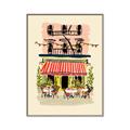 Picture of French Café _GroupedProduct_Rectangle_Portrait_Canvas_Framed_