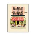 Picture of French Café _GroupedProduct_Rectangle_Portrait_Canvas_Framed_