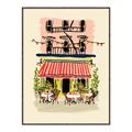 Picture of French Café _GroupedProduct_Rectangle_Portrait_Canvas_Framed_