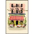 Picture of French Café _GroupedProduct_Rectangle_Portrait_Canvas_Framed_