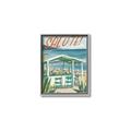 Picture of La Spiaggia Bar _GroupedProduct_Rectangle_Portrait_Canvas_Framed_