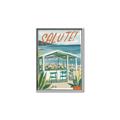 Picture of La Spiaggia Bar _GroupedProduct_Rectangle_Portrait_Canvas_Framed_