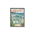 Picture of La Spiaggia Bar _GroupedProduct_Rectangle_Portrait_Canvas_Framed_