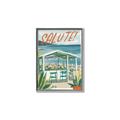 Picture of La Spiaggia Bar _GroupedProduct_Rectangle_Portrait_Canvas_Framed_