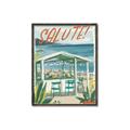 Picture of La Spiaggia Bar _GroupedProduct_Rectangle_Portrait_Canvas_Framed_