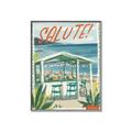 Picture of La Spiaggia Bar _GroupedProduct_Rectangle_Portrait_Canvas_Framed_
