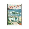 Picture of La Spiaggia Bar _GroupedProduct_Rectangle_Portrait_Canvas_Framed_