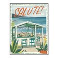 Picture of La Spiaggia Bar _GroupedProduct_Rectangle_Portrait_Canvas_Framed_