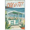 Picture of La Spiaggia Bar _GroupedProduct_Rectangle_Portrait_Canvas_Framed_
