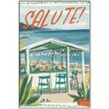Picture of La Spiaggia Bar _GroupedProduct_Rectangle_Portrait_Canvas_Framed_