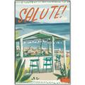 Picture of La Spiaggia Bar _GroupedProduct_Rectangle_Portrait_Canvas_Framed_