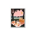 Picture of A Toast to Tranquility _GroupedProduct_Rectangle_Portrait_Canvas_Framed_