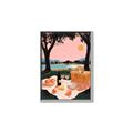 Picture of A Toast to Tranquility _GroupedProduct_Rectangle_Portrait_Canvas_Framed_