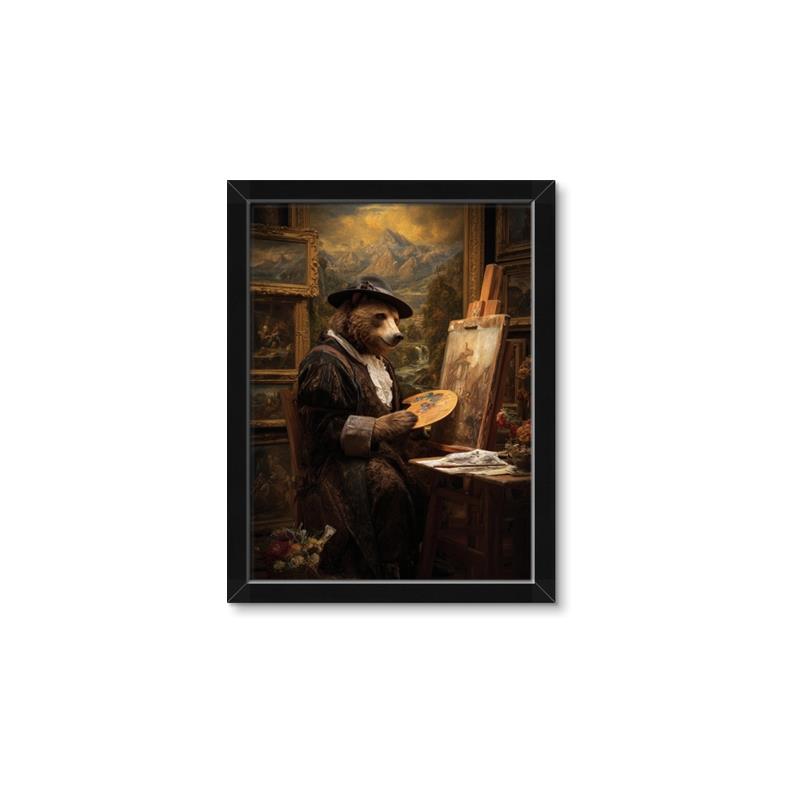 Picture of Grizzly with a Vision _GroupedProduct_Rectangle_Portrait_Framed_Matted_