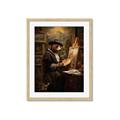 Picture of Grizzly with a Vision _GroupedProduct_Rectangle_Portrait_Framed_Matted_