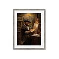 Picture of Grizzly with a Vision _GroupedProduct_Rectangle_Portrait_Framed_Matted_