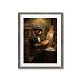Picture of Grizzly with a Vision _GroupedProduct_Rectangle_Portrait_Framed_Matted_