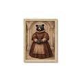 Picture of The Renaissance Black Bear _GroupedProduct_Rectangle_Portrait_Framed_Matted_