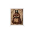 Picture of The Renaissance Black Bear _GroupedProduct_Rectangle_Portrait_Framed_Matted_