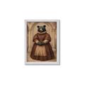 Picture of The Renaissance Black Bear _GroupedProduct_Rectangle_Portrait_Framed_Matted_