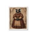 Picture of The Renaissance Black Bear _GroupedProduct_Rectangle_Portrait_Framed_Matted_